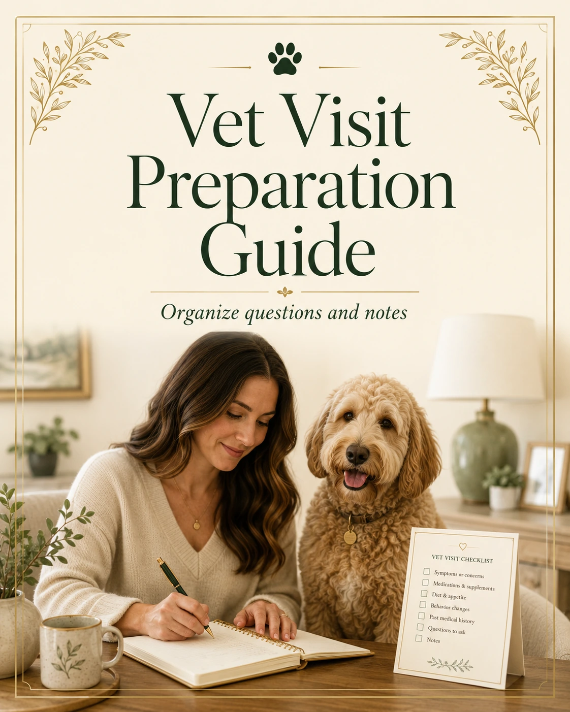 Vet Visit Preparation Guide cover
